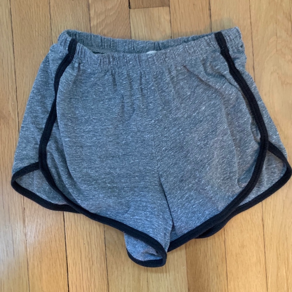 Gray sweat shorts
